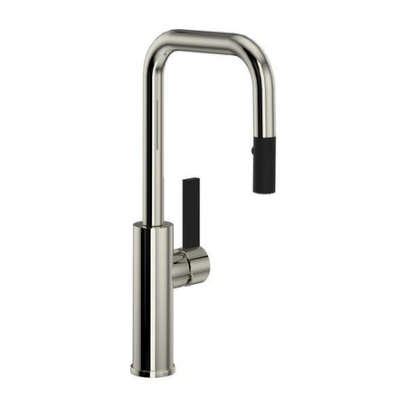 ROHL Tuario Pull-Down Bar/Food Prep Kitchen Faucet With U-Spout TR66D1LBPN